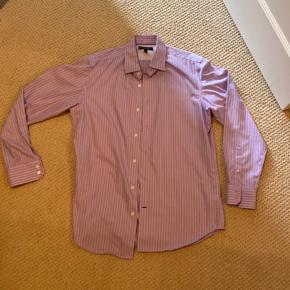 Banana republic non iron slim fit mens dress shirt